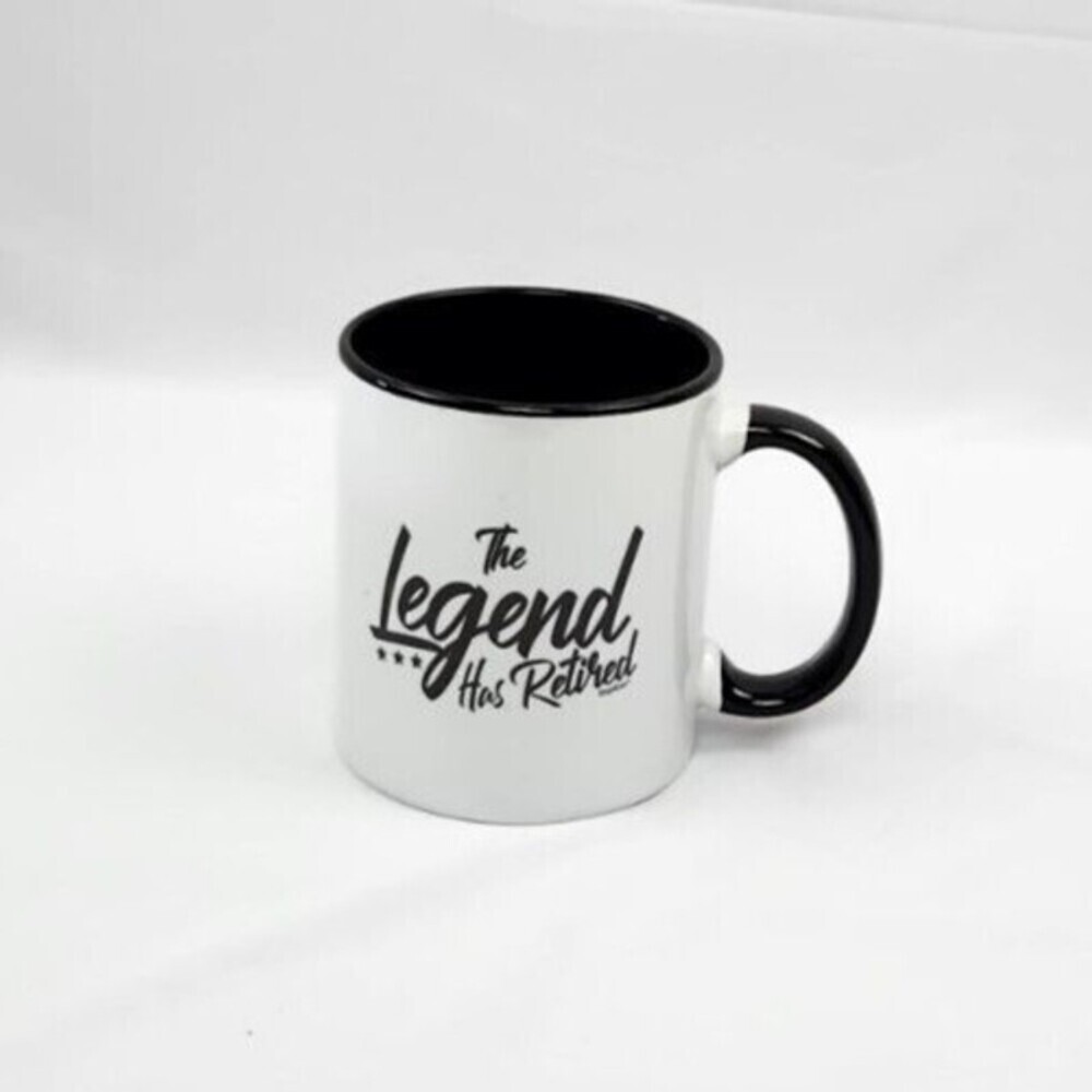 The legend has retired Mug Retirement gift for him or her Leaving job